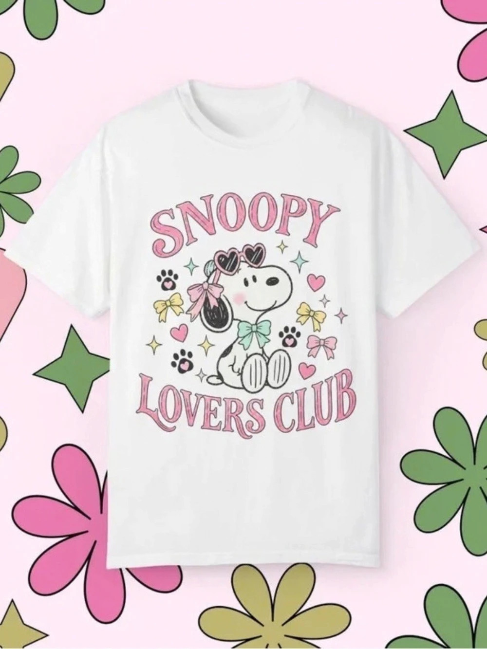 Vintage Snoop Lovers Club Graphic Tee, Funny Cartoon T-Shirt